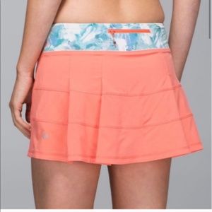 Lululemon Pace Rival Skirt Coral Size 4